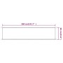 Toldo vertical tela oxford gris taupé 60x360 cm de , Sombrillas - Ref: Foro24-148396, Precio: 16,94 €, Descuento: %