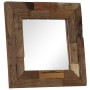 Espejo de madera maciza reciclada 50x50 cm de , Espejos - Ref: Foro24-246304, Precio: 100,30 €, Descuento: %