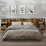 Mesita de noche de pared 2 unidades color roble ahumado de , Mesitas de noche - Ref: Foro24-816965, Precio: 106,37 €, Descuen...