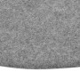 Césped artificial con tacos redondo Ø130 cm gris de , Flora artificial - Ref: Foro24-147807, Precio: 26,27 €, Descuento: %