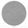 Césped artificial con tacos redondo Ø130 cm gris de , Flora artificial - Ref: Foro24-147807, Precio: 26,27 €, Descuento: %