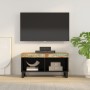 Mueble de TV madera maciza reciclada 85x33x43,5 cm de , Almacenamiento para CD y DVD - Ref: Foro24-352895, Precio: 86,65 €, D...