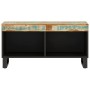 Mueble de TV madera maciza reciclada 85x33x43,5 cm de , Almacenamiento para CD y DVD - Ref: Foro24-352895, Precio: 86,65 €, D...