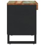 Mueble de TV madera maciza reciclada 85x33x43,5 cm de , Almacenamiento para CD y DVD - Ref: Foro24-352895, Precio: 86,65 €, D...