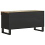 Mueble de TV madera maciza reciclada 85x33x43,5 cm de , Almacenamiento para CD y DVD - Ref: Foro24-352895, Precio: 86,65 €, D...