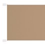 Toldo vertical tela oxford gris taupé 180x600 cm de , Sombrillas - Ref: Foro24-148419, Precio: 39,57 €, Descuento: %