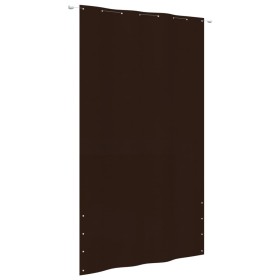 Toldo pantalla para balcón tela oxford marrón 160x240 cm de , Sombrillas - Ref: Foro24-148562, Precio: 32,60 €, Descuento: %
