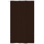 Toldo pantalla para balcón tela oxford marrón 160x240 cm de , Sombrillas - Ref: Foro24-148562, Precio: 32,60 €, Descuento: %