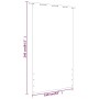 Toldo pantalla para balcón tela oxford marrón 160x240 cm de , Sombrillas - Ref: Foro24-148562, Precio: 32,60 €, Descuento: %