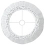 Pantalla para lámpara mimbre blanco Ø50x30 cm de , Pantallas para lámparas - Ref: Foro24-364387, Precio: 65,96 €, Descuento: %