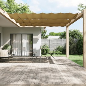 Toldo vertical tela oxford beige 180x360 cm de , Sombrillas - Ref: Foro24-148270, Precio: 31,51 €, Descuento: %