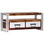 Mueble para TV de madera maciza reciclada 90x30x40 cm de , Muebles TV - Ref: Foro24-247819, Precio: 118,52 €, Descuento: %