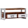 Mueble para TV de madera maciza reciclada 90x30x40 cm de , Muebles TV - Ref: Foro24-247819, Precio: 118,52 €, Descuento: %