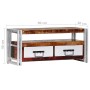 Mueble para TV de madera maciza reciclada 90x30x40 cm de , Muebles TV - Ref: Foro24-247819, Precio: 118,52 €, Descuento: %