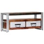 Mueble para TV de madera maciza reciclada 90x30x40 cm de , Muebles TV - Ref: Foro24-247819, Precio: 118,52 €, Descuento: %