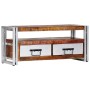 Mueble para TV de madera maciza reciclada 90x30x40 cm de , Muebles TV - Ref: Foro24-247819, Precio: 118,52 €, Descuento: %