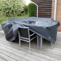 Nature Funda de muebles de jardín para mesa redonda 118x70cm de , Fundas para muebles de jardín - Ref: Foro24-434656, Precio:...