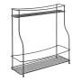 Metaltex Estantería para especias de 2 alturas Basalmico negro de , Especieros - Ref: Foro24-443458, Precio: 30,19 €, Descuen...