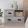Mesita de noche gris Sonoma 60x39x45 cm de , Mesitas de noche - Ref: Foro24-816366, Precio: 69,42 €, Descuento: %