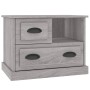Mesita de noche gris Sonoma 60x39x45 cm de , Mesitas de noche - Ref: Foro24-816366, Precio: 69,42 €, Descuento: %