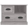 Mesita de noche gris Sonoma 60x39x45 cm de , Mesitas de noche - Ref: Foro24-816366, Precio: 69,42 €, Descuento: %