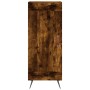 Aparador madera de ingeniería roble ahumado 34,5x34x90 cm de , Aparadores - Ref: Foro24-830417, Precio: 60,90 €, Descuento: %