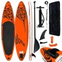 Juego de tabla de paddle surf inflable naranja 366x76x15 cm de , Paddleboards - Ref: Foro24-92745, Precio: 313,34 €, Descuent...