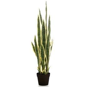 Emerald Sanseveria artificial con maceta de plástico 97 cm de , Flora artificial - Ref: Foro24-431040, Precio: 88,16 €, Descu...