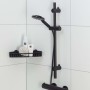 Tiger Set de ducha Tyne negro mate de , Cabezales de ducha - Ref: Foro24-432057, Precio: 89,16 €, Descuento: %