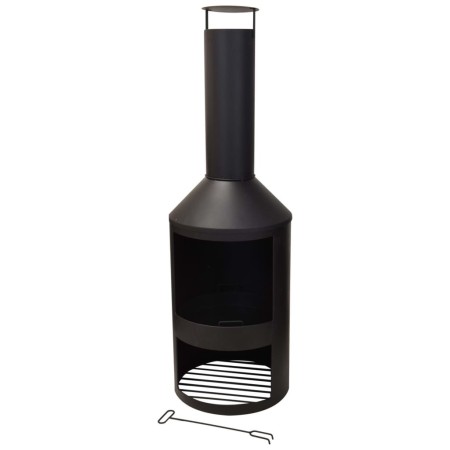 ProGarden Chimenea de metal 134 cm de , Chimeneas - Ref: Foro24-436195, Precio: 130,81 €, Descuento: %