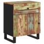Mesita de noche madera reciclada y contrachapada 50x33x60 cm de , Mesitas de noche - Ref: Foro24-350658, Precio: 119,66 €, De...