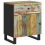 Mesita de noche madera reciclada y contrachapada 50x33x60 cm de , Mesitas de noche - Ref: Foro24-350658, Precio: 119,66 €, De...