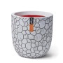 Capi Macetero ovalado Clay gris marfil 43x41 cm de , Maceteros y jardineras - Ref: Foro24-429064, Precio: 76,96 €, Descuento: %