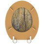 SCHÜTTE Asienro de inodoro SOLID WOOD MDF impreso de , Asientos de inodoros y bidés - Ref: Foro24-435085, Precio: 51,01 €, De...