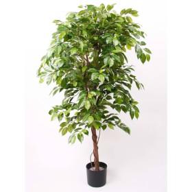 Emerald Ficus vid artificial Deluxe en maceta 140 cm de , Flora artificial - Ref: Foro24-435923, Precio: 184,48 €, Descuento: %