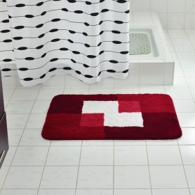RIDDER Alfombrilla de baño Coins 60x90 cm roja 7103306 de , Alfombras y esterillas de baño - Ref: Foro24-421572, Precio: 45,6...