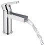 SCHÜTTE Grifo monomando de lavabo con caño en cascada NIAGARA de , Grifos - Ref: Foro24-425795, Precio: 75,69 €, Descuento: %