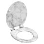 SCHÜTTE Asiento de inodoro con cierre suave MARMOR STONE de , Asientos de inodoros y bidés - Ref: Foro24-438739, Precio: 67,7...