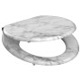 SCHÜTTE Asiento de inodoro con cierre suave MARMOR STONE de , Asientos de inodoros y bidés - Ref: Foro24-438739, Precio: 67,7...