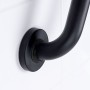 RIDDER B arra de agarrede baño aluminio negro 60 cm de , Asideros de seguridad - Ref: Foro24-429776, Precio: 59,17 €, Descuen...