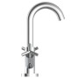 SCHÜTTE Grifo mezclador bimando para lavabo ELIOT cromado de , Grifos - Ref: Foro24-434559, Precio: 99,51 €, Descuento: %