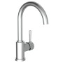 SCHÜTTE Grifo mezclador de fregadero con caño redondo UNICORN cromado de , Grifos - Ref: Foro24-438711, Precio: 76,04 €, Desc...