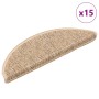 Alfombrilla autoadhesiva escalera 15 uds naranja 56x17x3 cm de , Alfombrillas para escalones - Ref: Foro24-326899, Precio: 77...