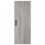 Aparador alto madera contrachapada gris Sonoma 34,5x34x180 cm de , Aparadores - Ref: Foro24-3198927, Precio: 117,31 €, Descue...