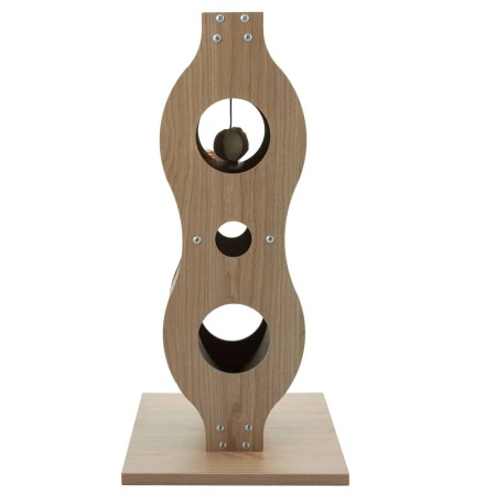 @Pet Torre rascador Empire marrón 30x30x61,5 cm de , Mobiliario para gatos - Ref: Foro24-441158, Precio: 27,02 €, Descuento: %
