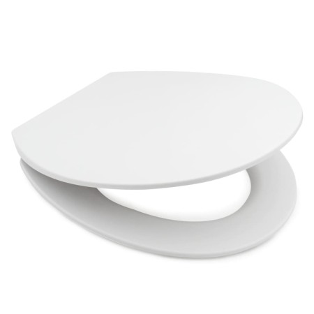RIDDER Asiento de inodoro Memphis con cierre suave blanco mate de , Asientos de inodoros y bidés - Ref: Foro24-445013, Precio...