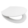 RIDDER Asiento de inodoro Memphis con cierre suave blanco mate de , Asientos de inodoros y bidés - Ref: Foro24-445013, Precio...