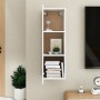Mueble para TV madera contrachapada blanco 30,5x30x90 cm de vidaXL, Muebles TV - Ref: Foro24-803344, Precio: 52,16 €, Descuen...