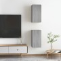 Mueble de TV 2 uds madera ingeniería gris Sonoma 30,5x30x60 cm de , Muebles TV - Ref: Foro24-815744, Precio: 68,35 €, Descuen...