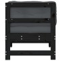 Sofá esquinero con cojines madera maciza de pino negro de , Sofás modulares de exterior - Ref: Foro24-825545, Precio: 148,81 ...